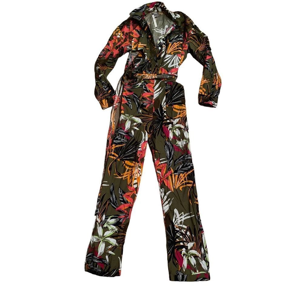 ASOS Tropical print boilersuit